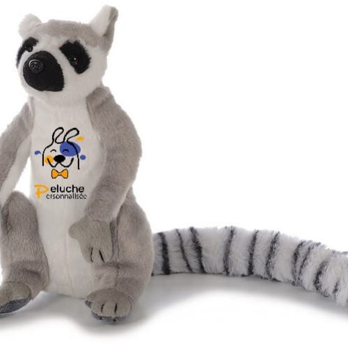 Peluche personnalisée suricate. Peluche goodies à personnaliser.